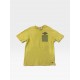 Dickies Κίτρινο T-Shirt με Τσέπη